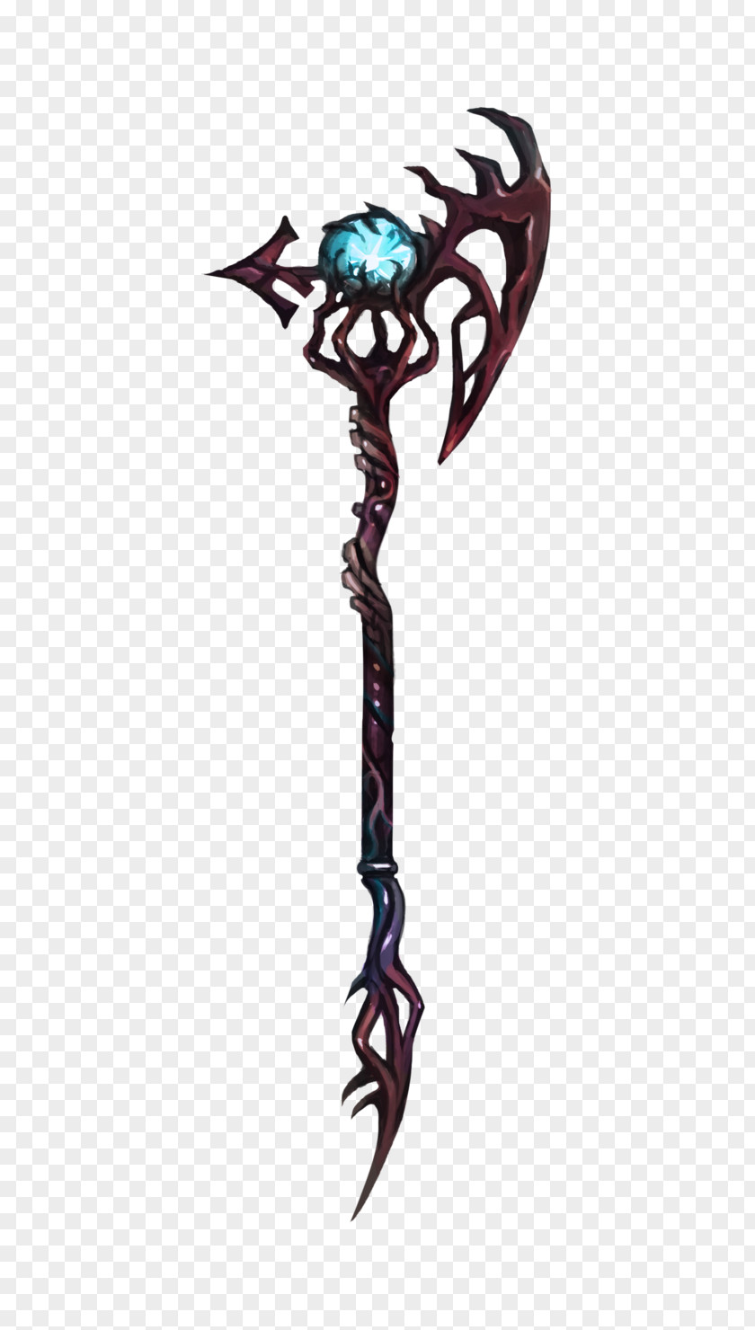 Magic Staff Character Fiction Weapon PNG