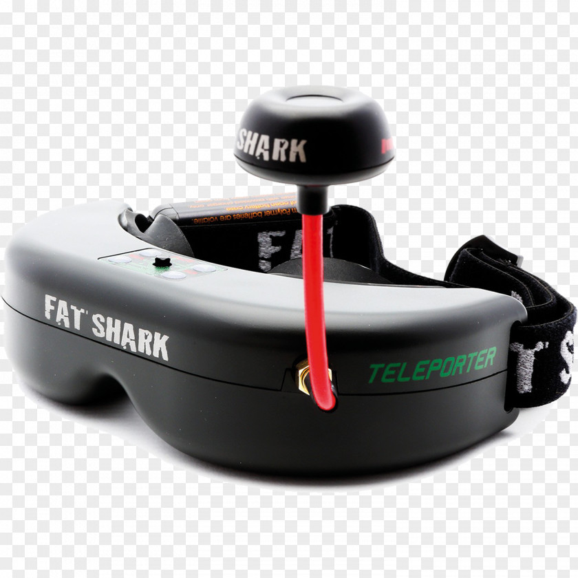 VR Headset First-person View Fat Shark Drone Racing Spektrum RC Head-Tracking PNG