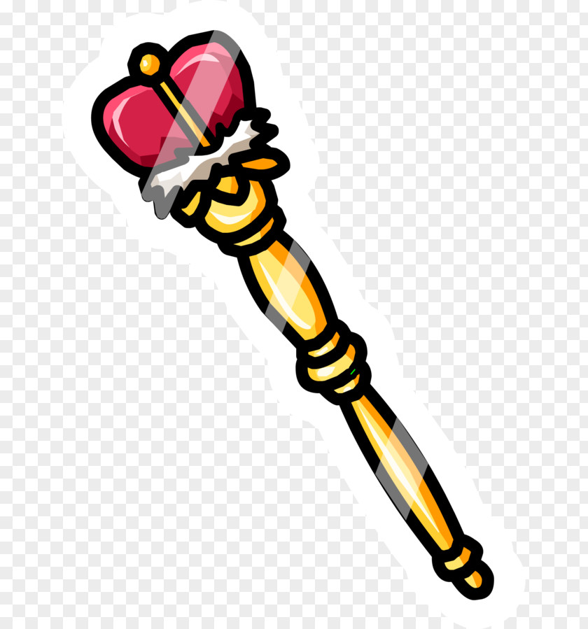 Club Penguin Hades Sceptre Clip Art PNG