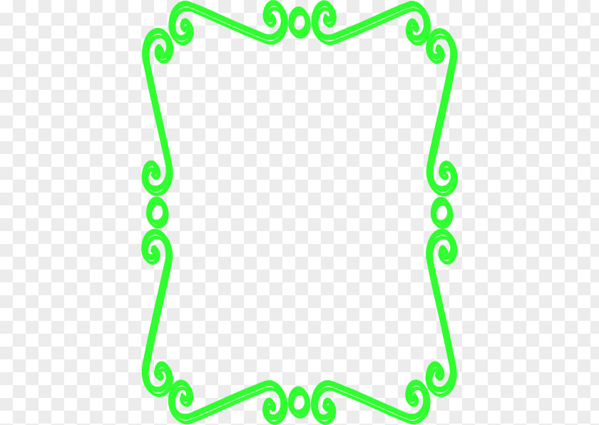 Green Border Greeting & Note Cards Drawing Clip Art PNG