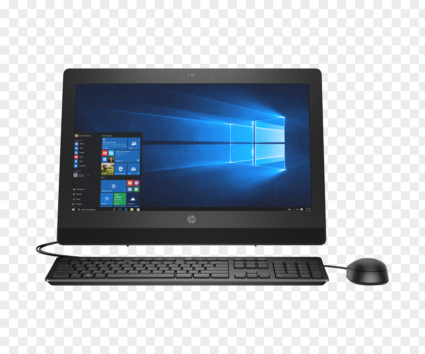 Hewlett-Packard Laptop HP ProOne 400 G3 All-in-One PC Desktop Computers PNG Computers, hewlett-packard clipart PNG