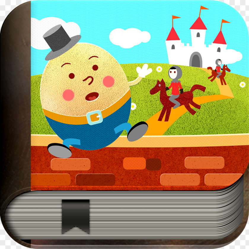 Nursery App Store Rhyme Book PNG