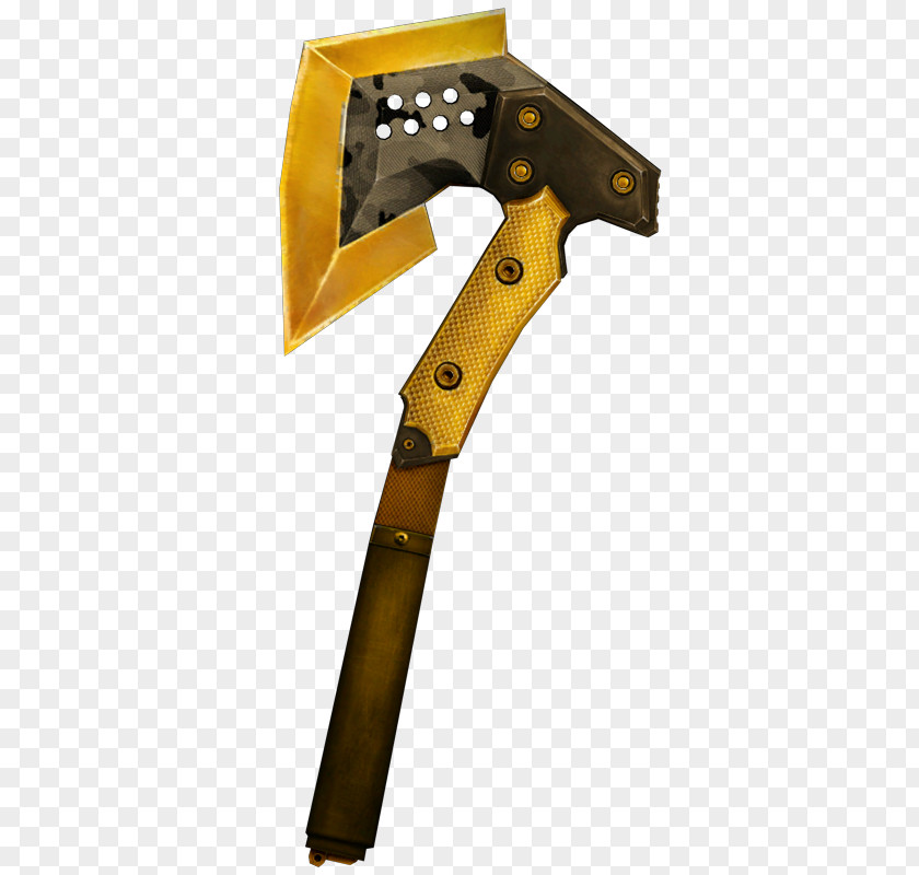 Weapon Black Market Axe Gold Splitting Maul PNG