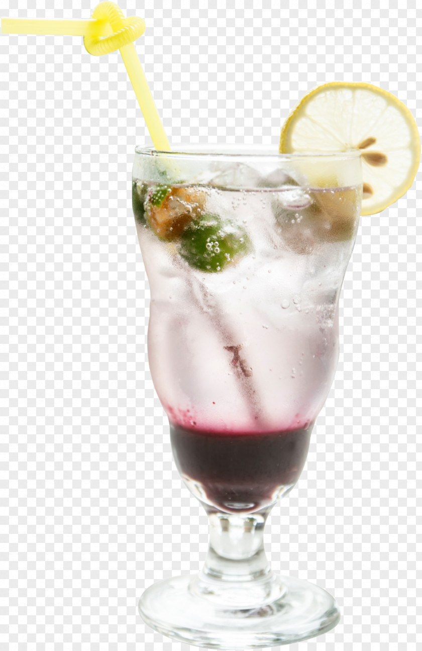 Blueberry Bubble Drink Juice Spritzer Cocktail Garnish Lemonade PNG