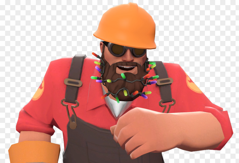 Diaper Mockup Team Fortress 2 Engineer Robin Walker Beard Face PNG