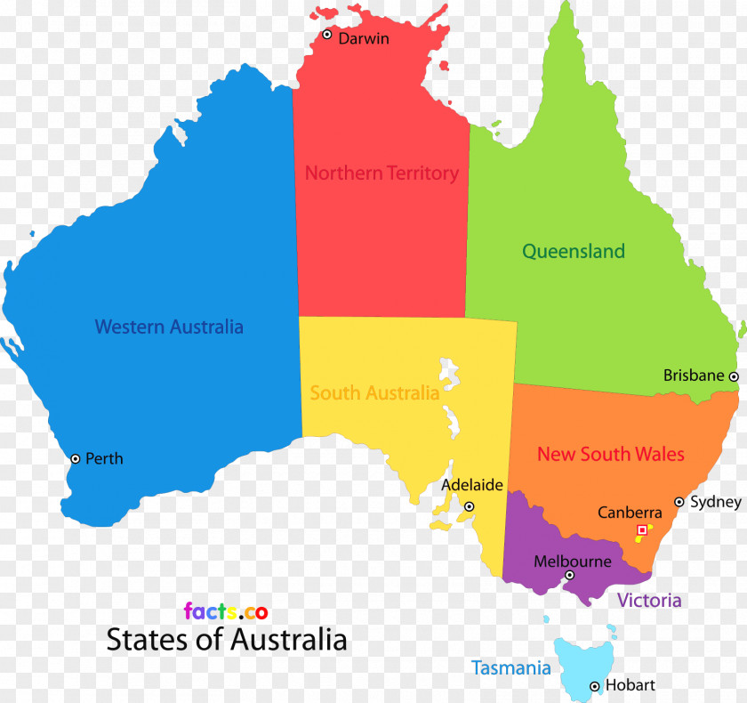 Map Vector Australia PNG