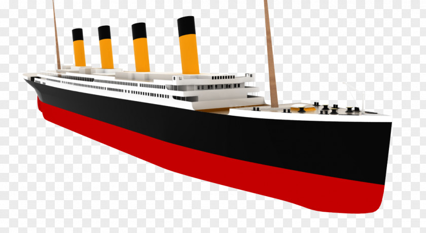 Animation Rhinoceros 3D RMS Titanic Boat PNG