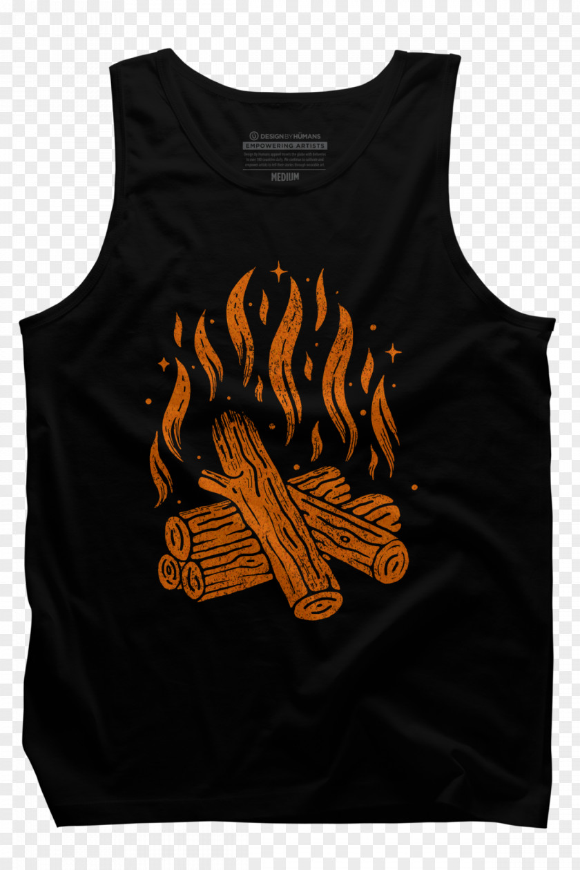 Bonfire Hoodie T-shirt Gilets Sleeveless Shirt Polo PNG