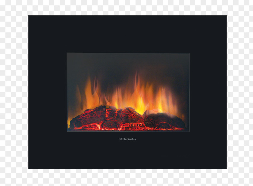 Fireplace Electric Electricity Ulyanovsk Electrolux PNG