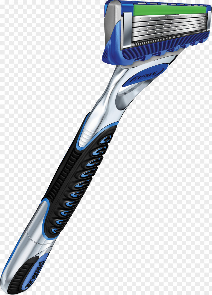 Gillette Razor Side View PNG View, new manual shaver clipart PNG