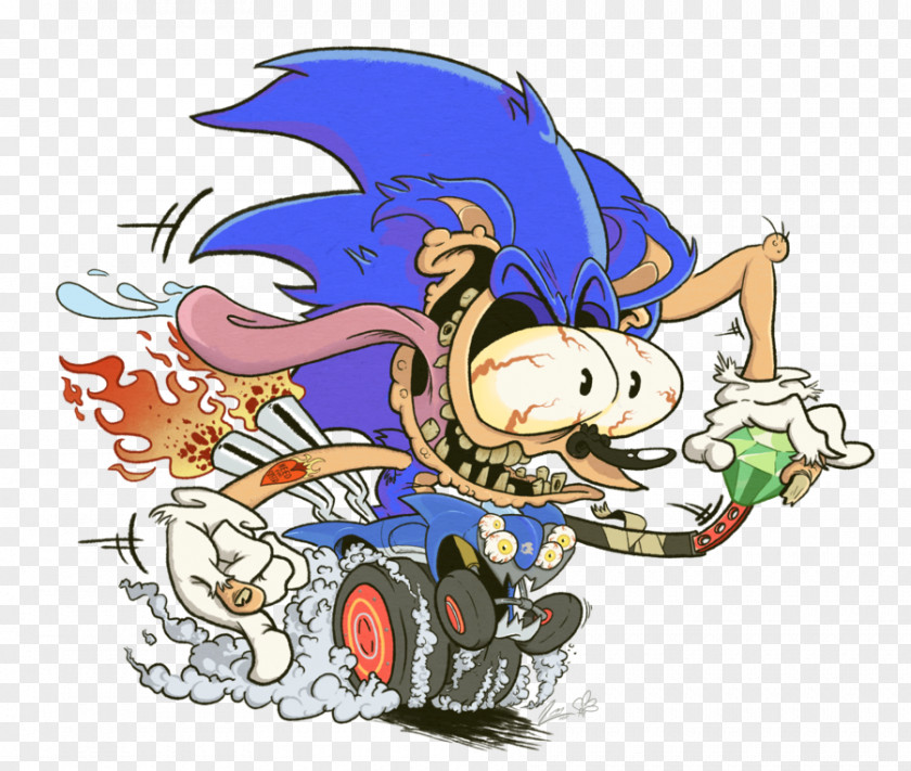 Rat & Mouse Art Drawing Sonic Sega All-Stars Racing PNG