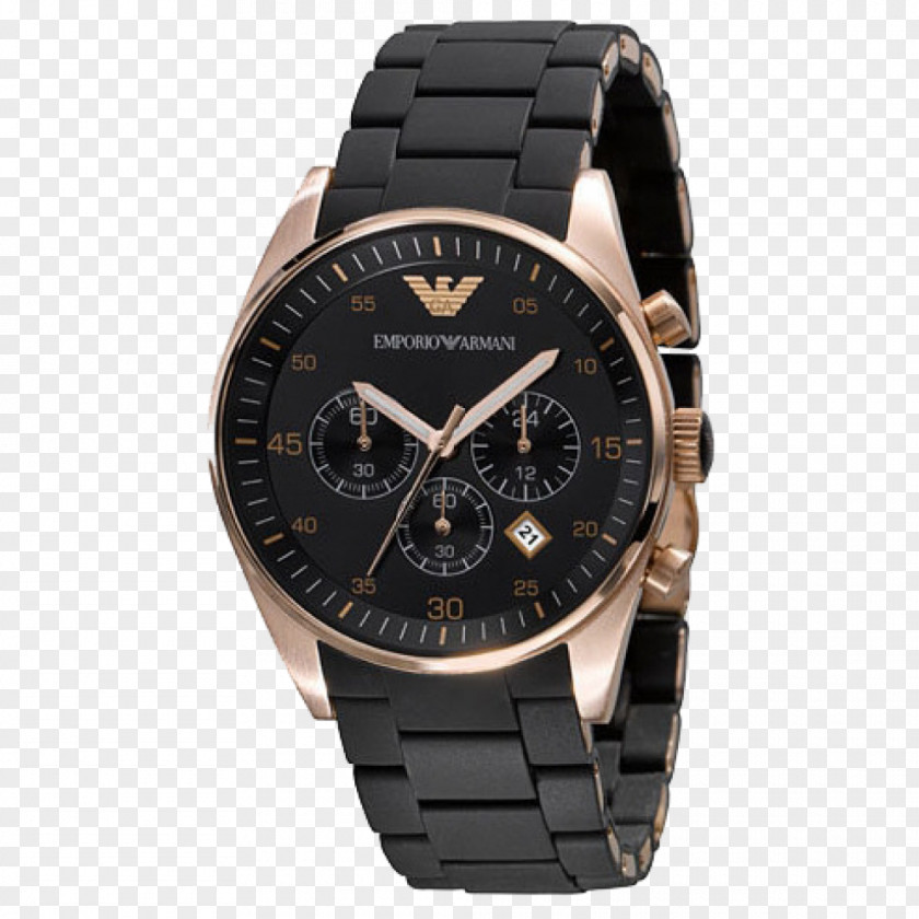 Watch Emporio Armani Sportivo AR5905 Chronograph Strap PNG