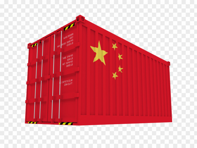 China International Trade Export Import Freight Transport PNG
