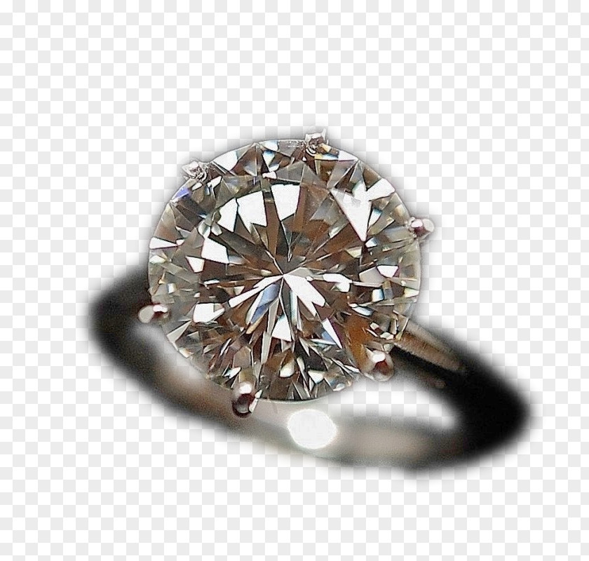 Ring Earring Solitaire Diamond Carat PNG