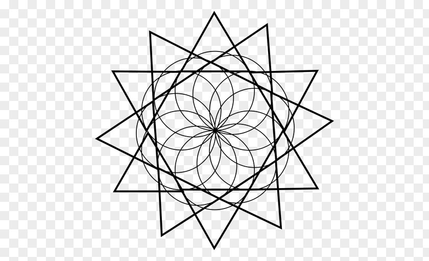 Shape Sacred Geometry Mathematics Square PNG