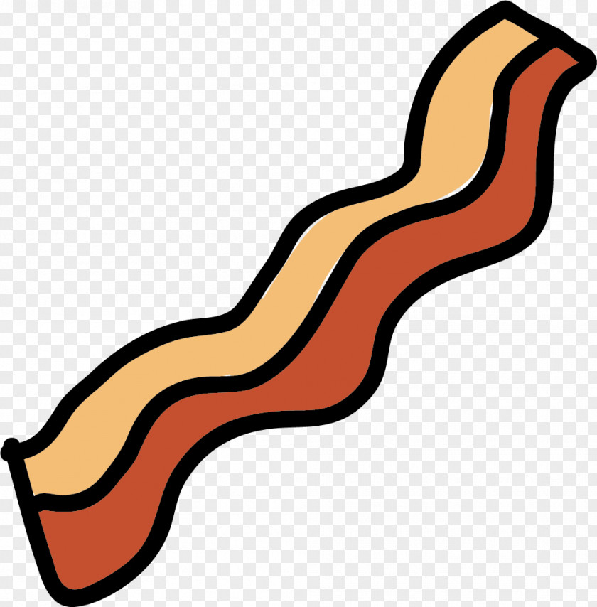Bacon Brown Meat Barbecue Clip Art PNG