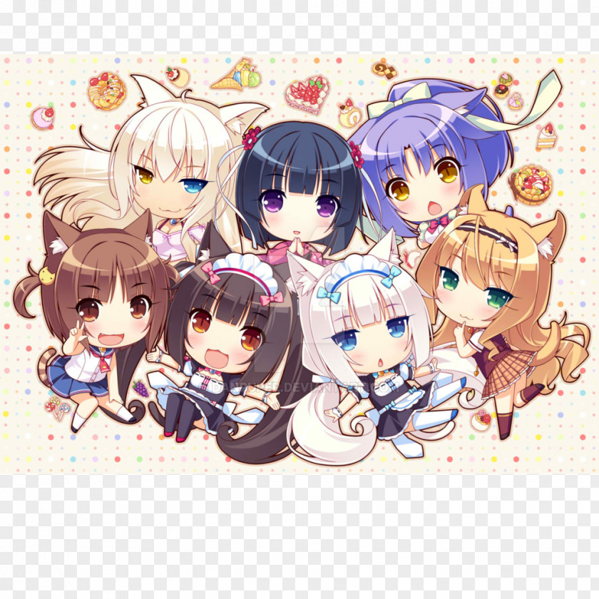 Cat NEKOPARA Vol. 0 Desktop Wallpaper Neko Works Catgirl PNG