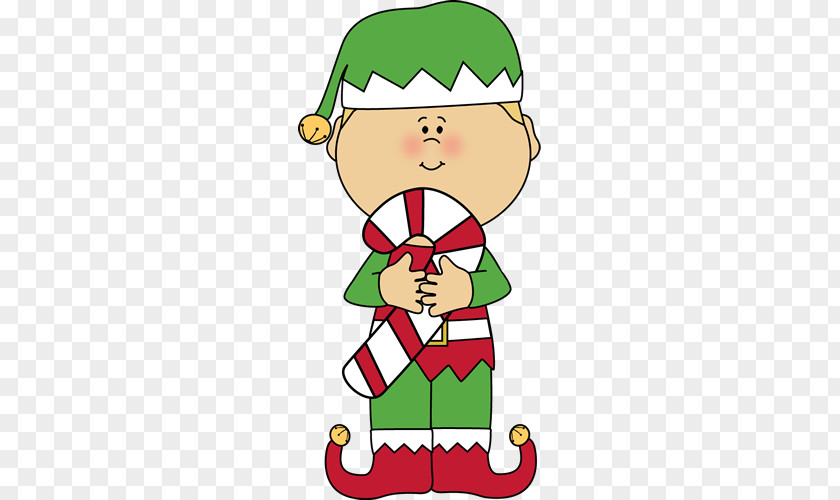 Christmas Elf Cliparts Candy Cane Santa Claus Clip Art PNG