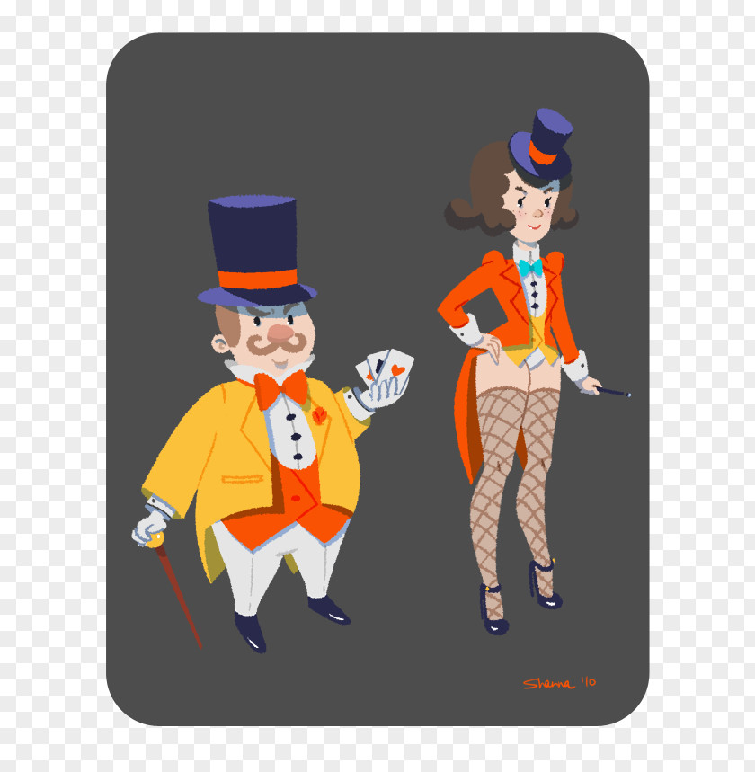 Clown Character Animated Cartoon PNG