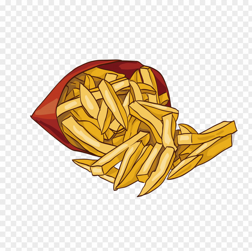 French Fries Fried Chicken Junk Food Fast BK PNG