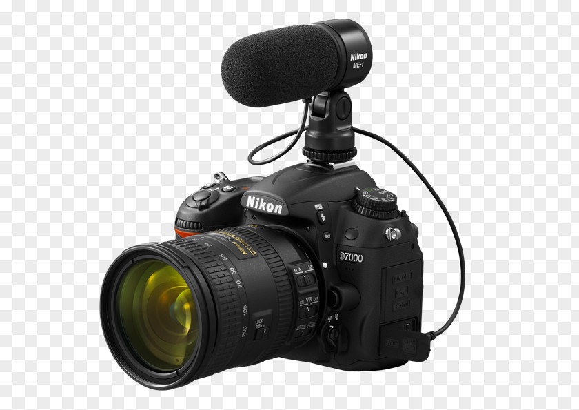 Microphone Nikon D800 Digital SLR Camera Audio PNG