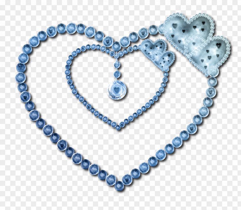 Pearl Border Heart Clip Art PNG