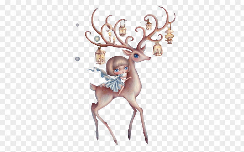 Deer Material Reindeer Christmas PNG