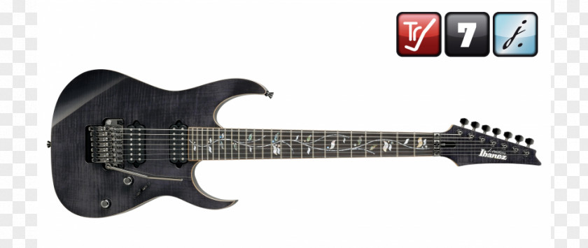 Electric Guitar Ibanez RG Iceman PNG