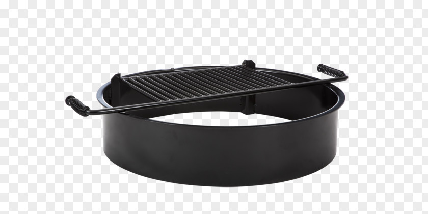Fire Ring Barbecue Metal Frying Pan PNG