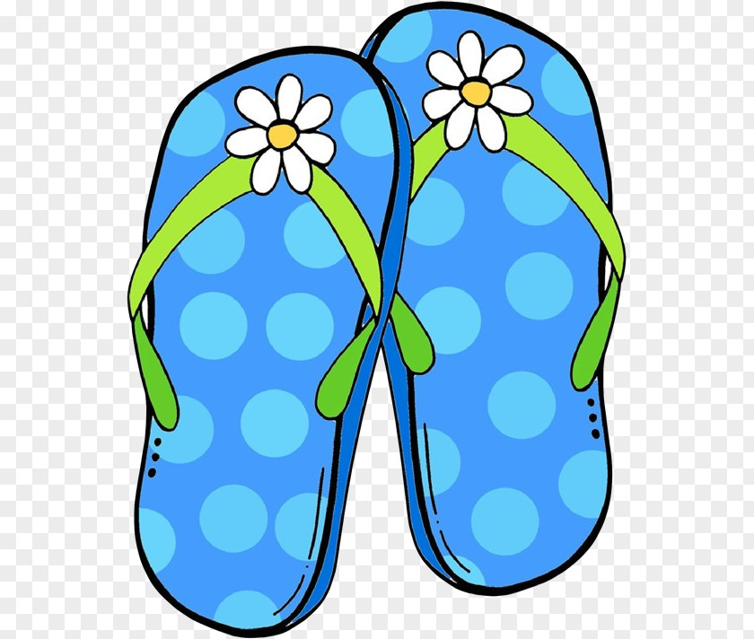 Flip-flops Footwear Blue Aqua Shoe PNG