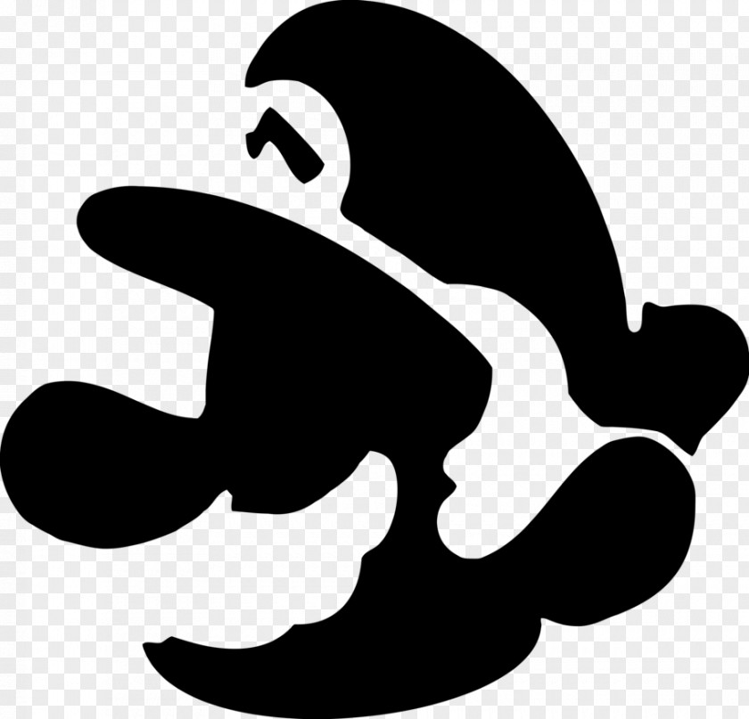 Mario Bros Bros. Paper Toad Stencil Boos PNG