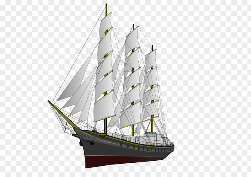 Ship Clipart Sailing Clipper Clip Art PNG