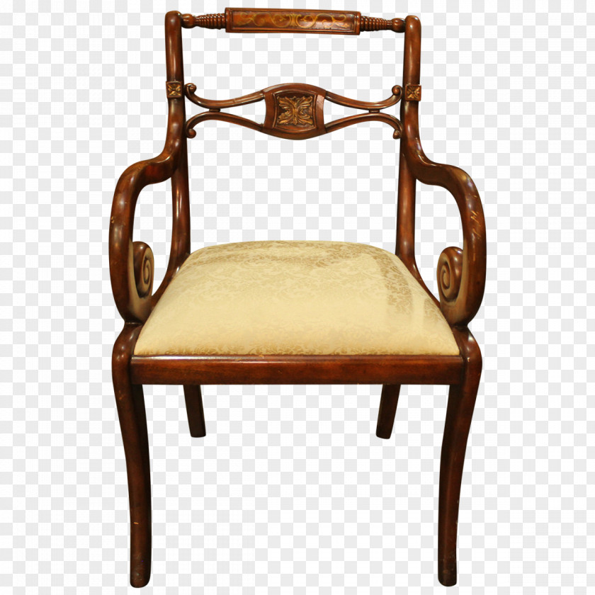 Table Chair Regency Architecture Furniture Mahogany PNG