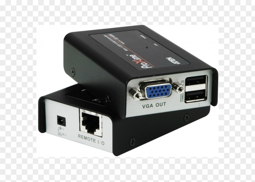 USB KVM Switches Category 5 Cable VGA Connector ATEN International PNG