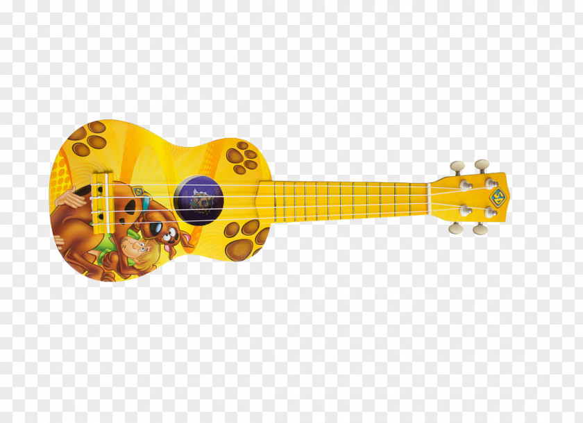 Acoustic Guitar Scooby Doo & Shaggy Ukulele Instrument Rogers Acoustic-electric PNG