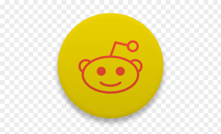 Alien Reddit Logo Blue PNG