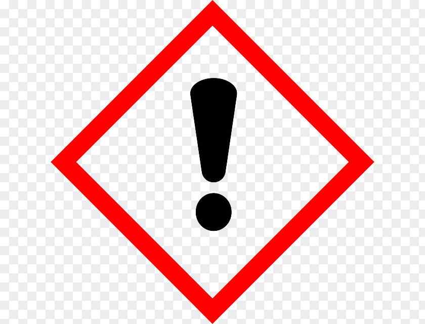 Attention Globally Harmonized System Of Classification And Labelling Chemicals GHS Hazard Pictograms Exclamation Mark Communication Standard Acute Toxicity PNG