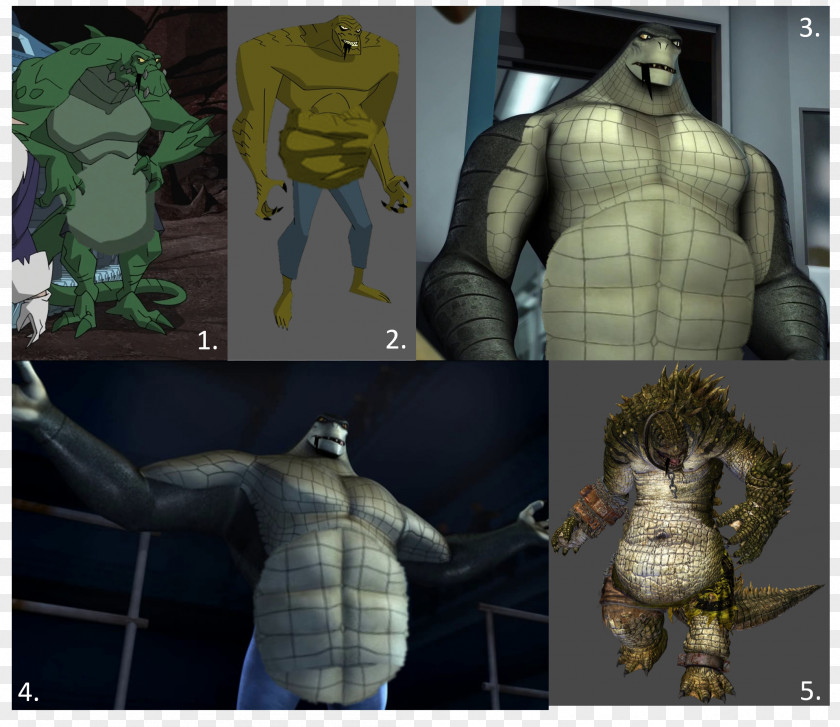 Batman Killer Croc Unlimited Character Action & Toy Figures PNG