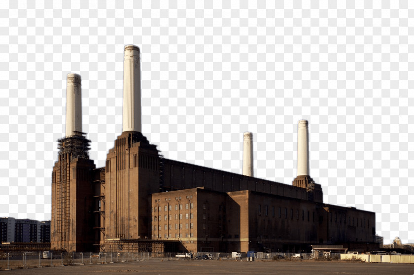 Building Battersea Power Station Industry Chimney PNG