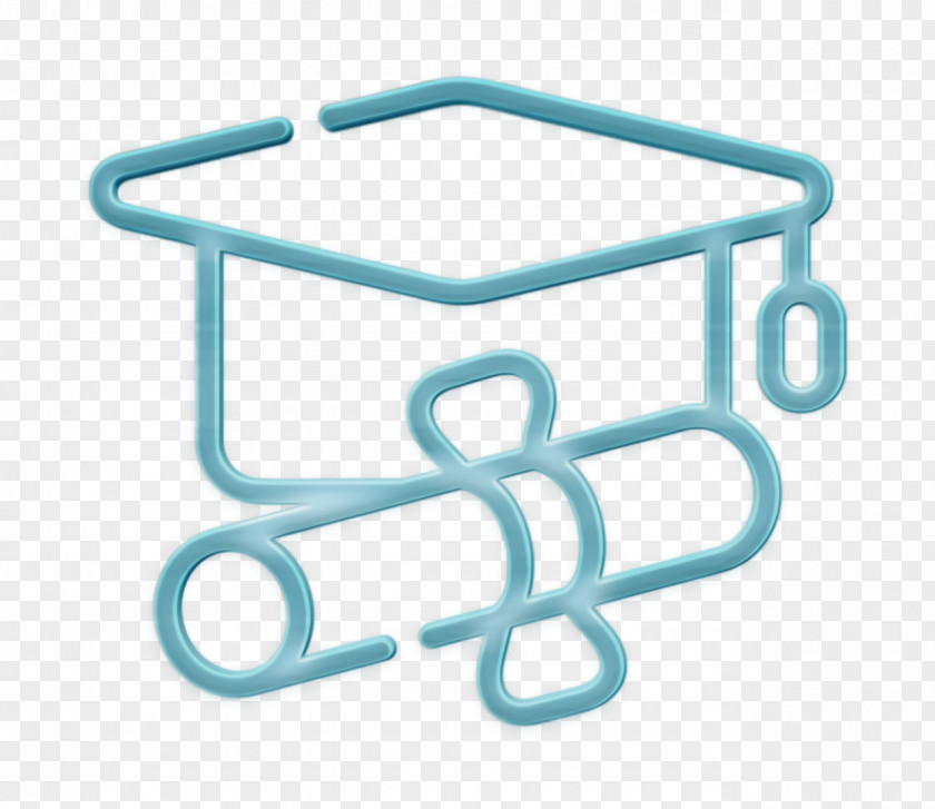 Online Learning Icon Graduation Mortarboard PNG