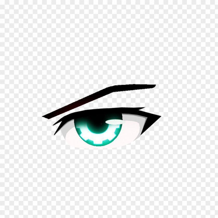 Cyan Eye Color Light Skin PNG