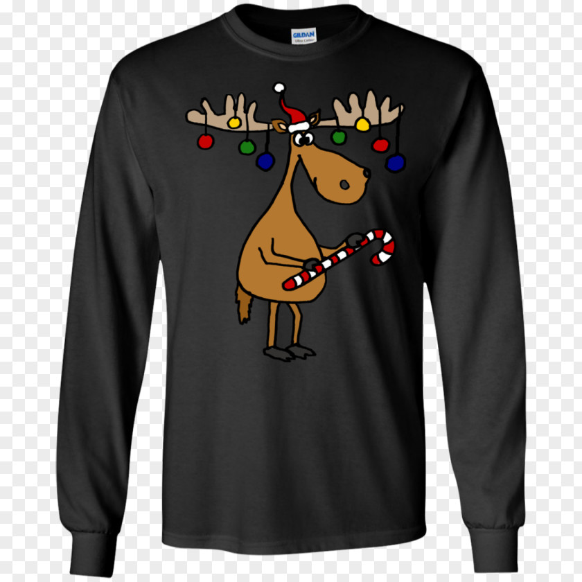 Elk Antlers Long-sleeved T-shirt Hoodie Clothing PNG
