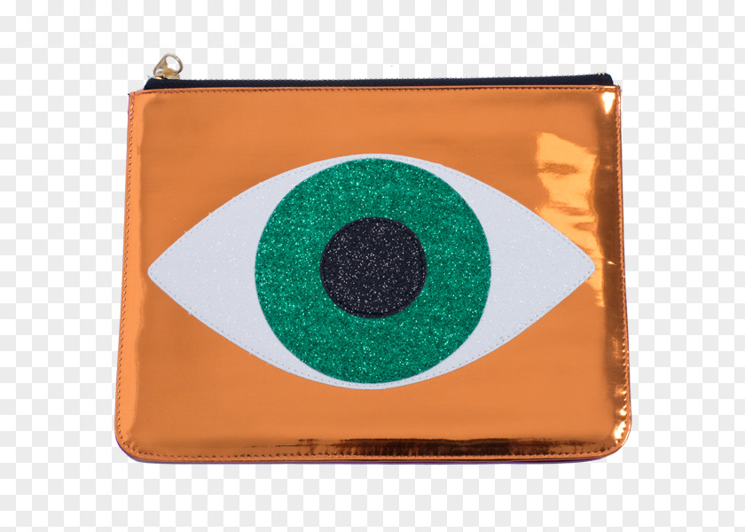 Evil Eye Handbag Green Coin Purse PNG