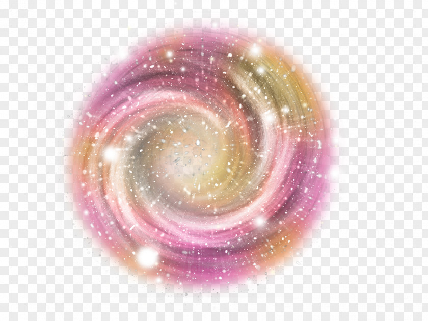 STARDUST Spiral Galaxy Seashell Telegram PNG