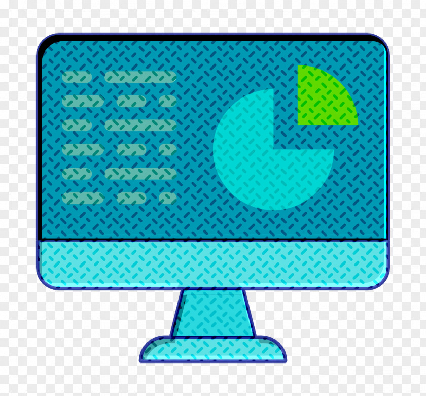 Analytics Icon Laptop Office Elements PNG