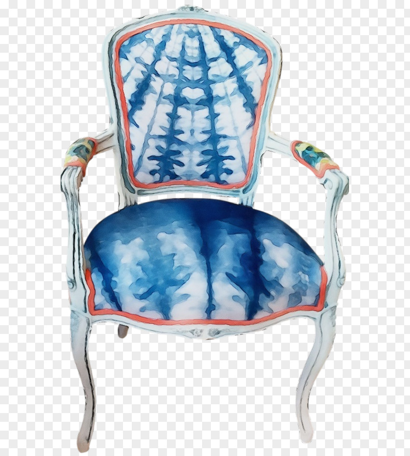Blue And White Pottery Chair Porcelain PNG