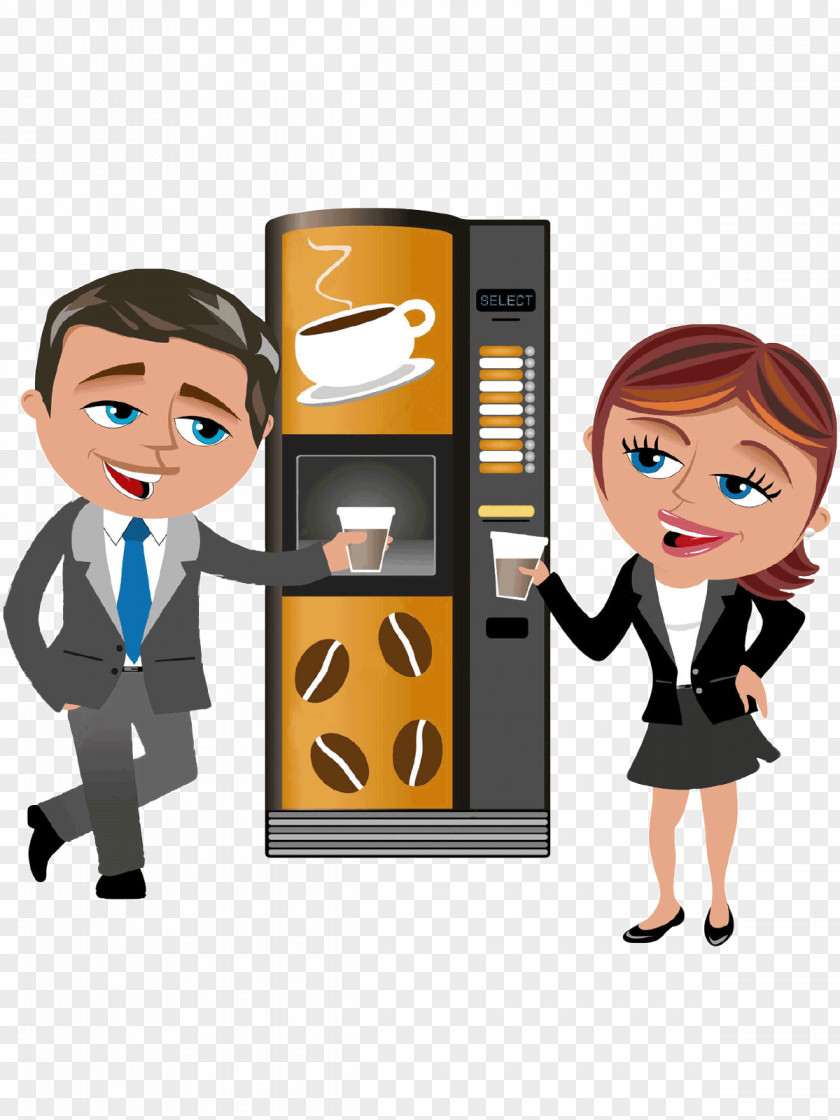 Coffee Vending Machine Machines Drink PNG