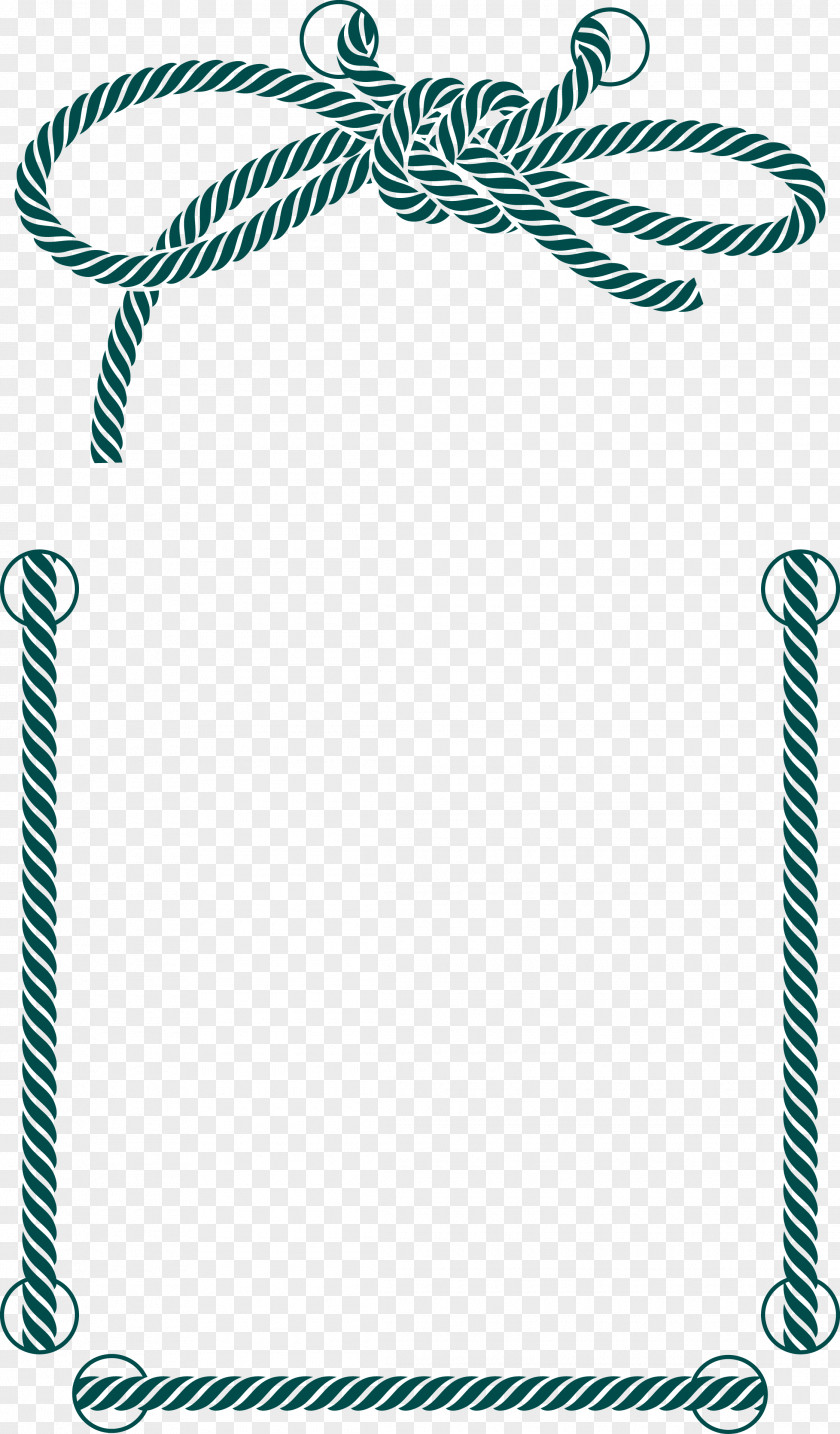 Decorative Rope Border Nylon Paper Braid Halter PNG