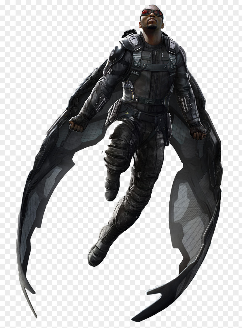 Falcon Captain America Concept Art PNG