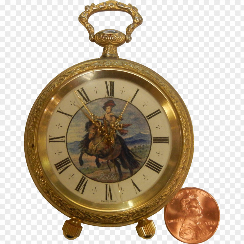 Gold Chain Clock Pocket Watch Jewellery PNG